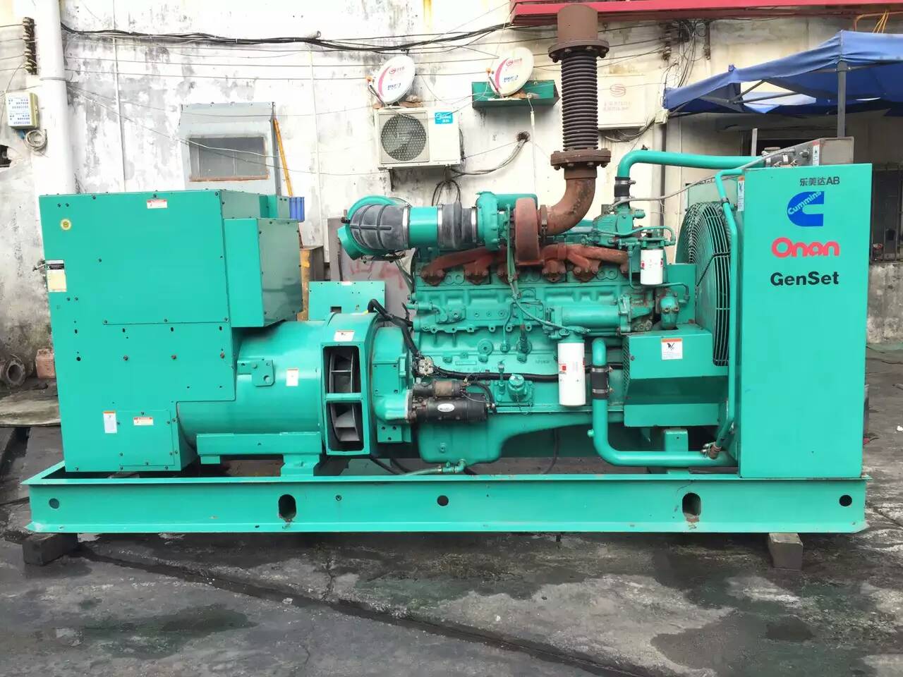 万安租赁发电机-柴油发电机不正常冒烟的原因